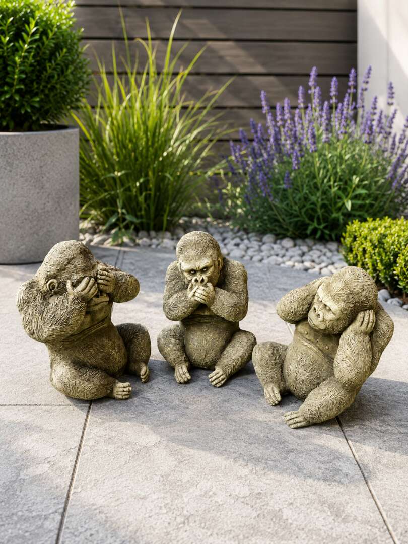 Three Wise Monkeys Set